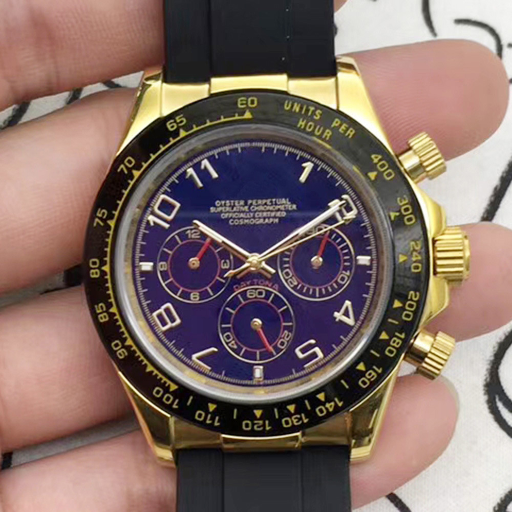 Mechanical Watch Black Count Six-Pin Universal Automatic Mechanical Watch Dl075