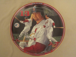 Mark Mc Guire Baseball Collector Plate 400 Homers And Counting Home Run Hero - £15.42 GBP