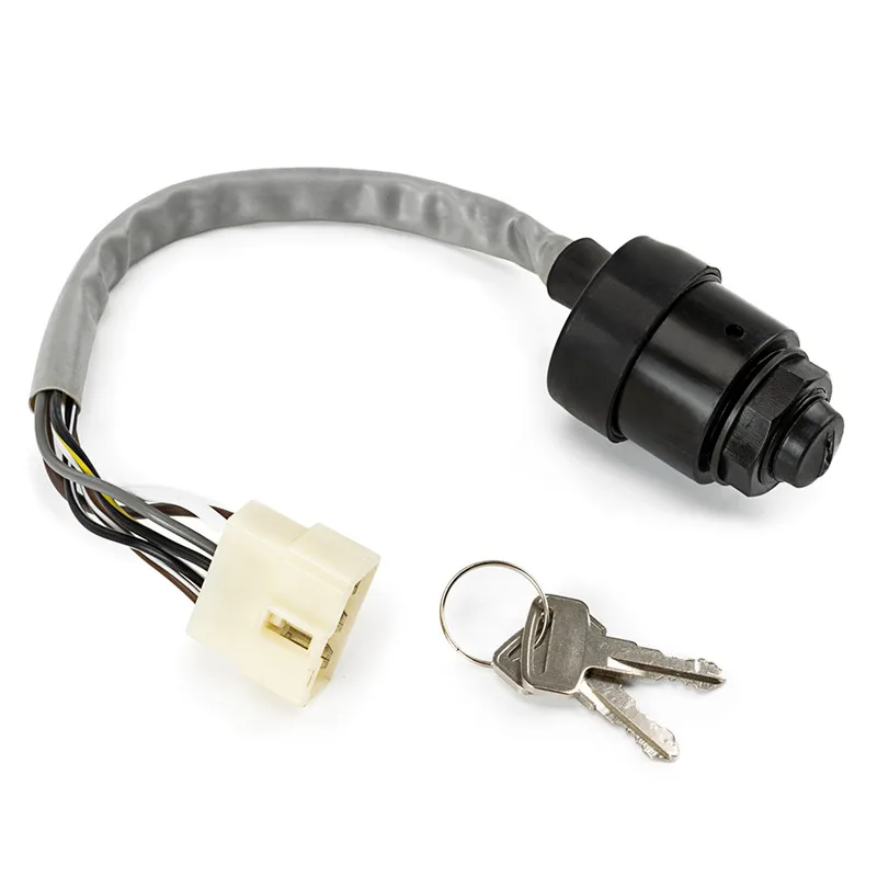 OEM # 27005-1191 Ignition Switch &amp; Keys for Kawasaki Mule 500 550 2500 2510 2520 - £19.31 GBP