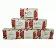 Lot of 6 Caress Botanicals Para Ben Free Lotus &amp; Red Clay Bar Soap 5 oz New - £39.31 GBP