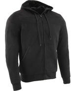 Men&#39;s Armored Motorcycle Hoodie Aramid Milwaukee Leather MPM1788 Size XL - $1,647.10 MXN