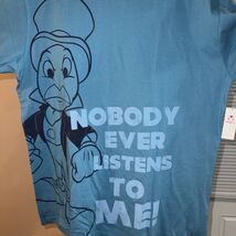 Disney Pinocchio Jiminy Cricket Nobody Ever listens To Me Modal Casual T... - $311.95 MXN Disney Pinocchio Jiminy Cricket Nobody Ever listens To Me Modal Casual T... - $311.95 MXN