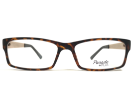 Parade Plus Eyeglasses Frames 2111 Matte Tortoise/Gold Rectangular 54-17-140 - £29.40 GBP