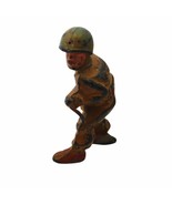 Vintage 1930&#39;s Military Iron WW1 Combat Toy Soldier Battle 2.5/8&quot; - £21.28 GBP