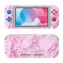 For Nintendo Switch Lite Protective Vinyl Skin Wrap Pink Pearl Decal  - £10.02 GBP