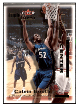 2000 Fleer Triple Crown
  Calvin Booth   RC Washington Wizards
  Basketball Card - £1.02 GBP