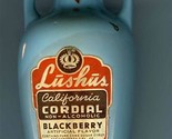 Lushus California Cordial Blackberry Ceramic Miniature 2 Handled Jug  - £22.15 GBP