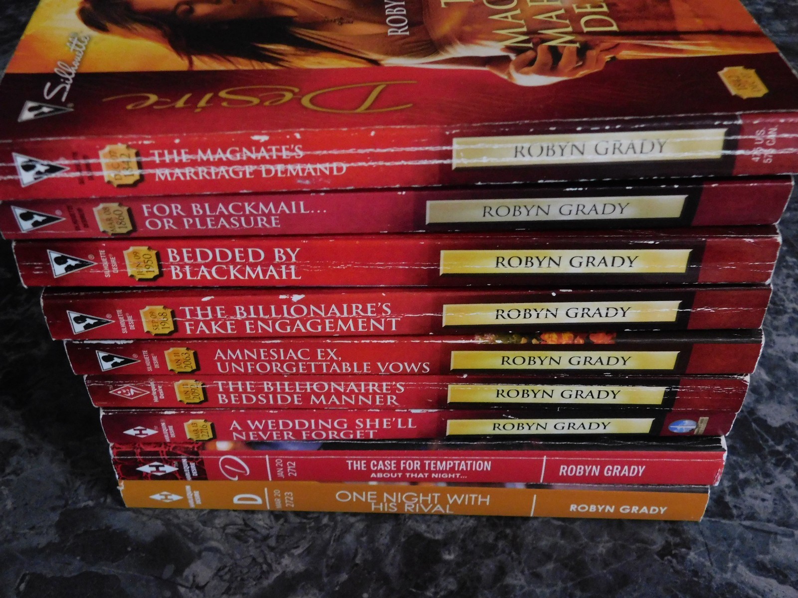 Silhouette Desire Robyn Grady lot of 9 Contemporary Romance Paperbacks - $17.99