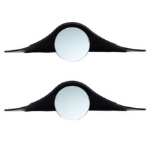 2 In 1 Car Rain Eyebrow with Blind Spot Mirror 360 Degree Rotation Car Par Safet - £49.04 GBP
