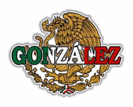 Gonzalez Mexico Last Name Apellido Surname  Precision Cut Decal - £2.71 GBP+
