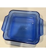 Anchor Hocking Cobalt Blue 8” x 8”, 2 Quart Glass Baking Dish - £22.79 GBP