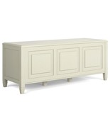 Connaught Antique White Storage Bench Trunk: Entryway Hallway Bench - $8,804.70 MXN