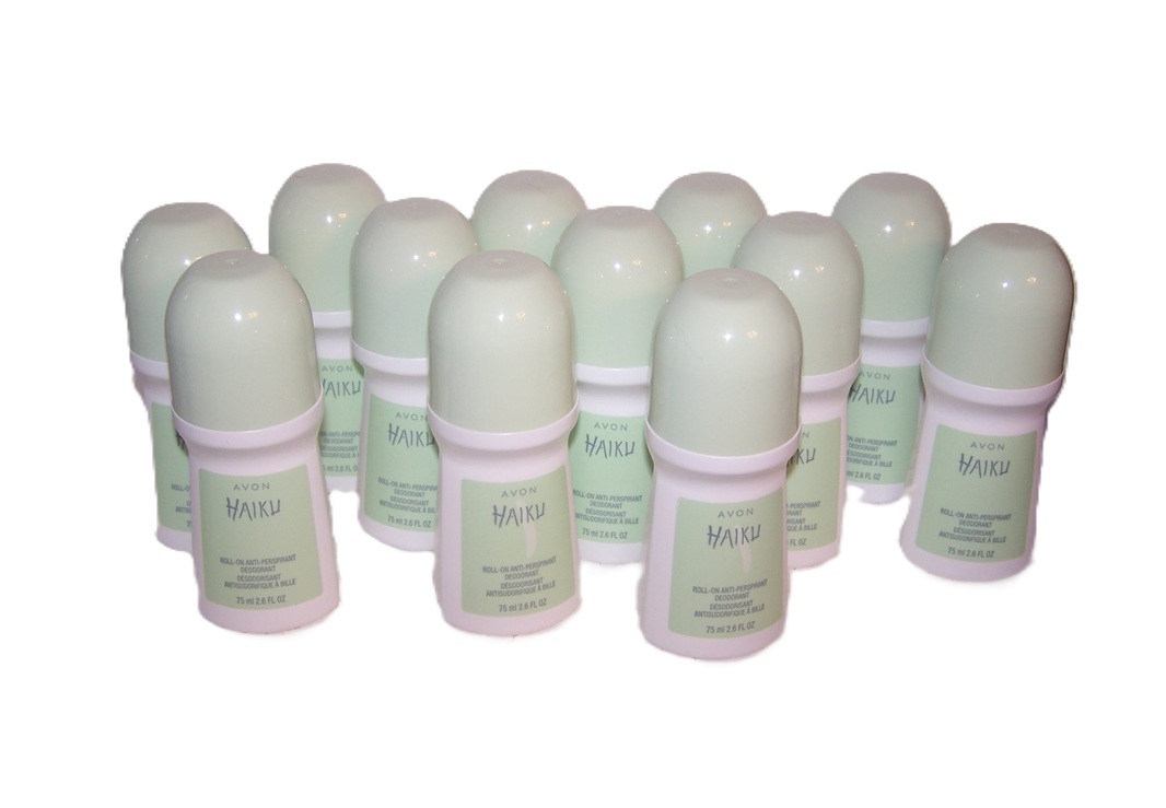 Avon Haiku Roll On Anti-Perspirant Deodorant - x12 - $33.99