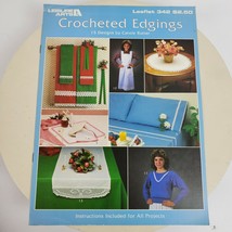 Vintage Crochet Edgings 15 Designs by Carole Rutter Leaflet 342 - $9.50