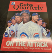 April-May 1999 Cubs Quarterly - Mark Grace- Sammy Sosa - Chicago Cubs - £9.49 GBP