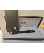 Premium Montblanc Star walker { black ink } Silver + Black Body Ballpoin... - $3,988.76 MXN