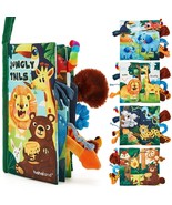 hahaland Baby Books 0-6 Months, Infant Tummy Time Toy High Contrast Sens... - £5.10 GBP