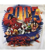 Vtg 2003 Six Flags Magic Mtn Looney Tunes Men’s  L tank top space jam Bu... - $537.10 MXN
