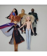 Disney Frozen 2 Lot Kristoff/Anna/Mattias 11&quot; Doll Action Figure 5 Dolls - £14.57 GBP