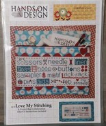 Hands on Design Cross Stitch Pattern Love My Stitching 2014 - $14.00