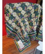 Maggy Rouff Paris silk floral scarf - £74.00 GBP