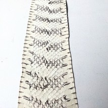 Natural Genuine Rat Snakeskin Piece Snake Skin Piece Matte 4x44&quot; - $12.00