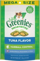 Greenies SmartBites Hairball Control Tuna Flavor Cat Treats - £29.75 GBP