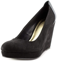 Thalia Sodi Miaaf Size 5.5 M Women&#39;s Closed Toe Casual Platform Pump Bla... - $23.42 CAD