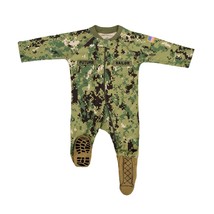 Licensed Navy NWU III Future Sailor Baby Crawler - Authentic Military Camo - £30.06 GBP