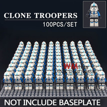 100pcs/set Clone Troopers Star Wars Mini Figures Building Blocks  - £109.70 GBP