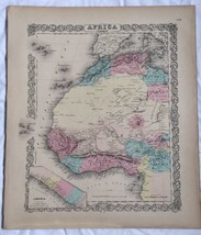 Antique Atlas Map AFRICA North Western Sheet, No 35. 1855 Colton World M... - £42.21 GBP