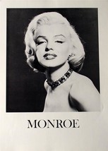 MARILYN MONROE SEXY BEDROOM EYES VINTAGE PRINT PROFESSIONALLY BACKED! - £9.29 GBP