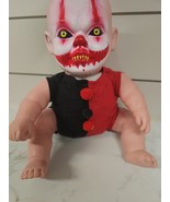 Spirit Halloween Decor 10” Funny Bone Creepy Clown Zombie Baby AS IS  - $27.55 CAD