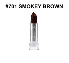 NICKA K NEW YORK NK LIPSTICK #701 SMOKEY BROWN SEMI MATTE FINISH - $1.49