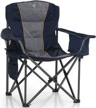 Let&#39;S Camp Folding Camping Chair Extra Large Heavy Duty, Thick 600D Oxford. - £72.27 GBP