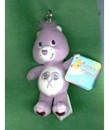 PURPLE SHARE CARE BEAR KEY CHAIN WITH LOLLIPOPS - £7.99 GBP