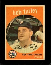 1959 Topps #60 Bob Turley Good+ Yankees *NY10388 - £12.64 GBP
