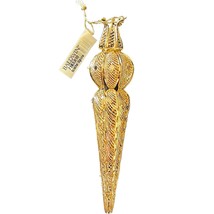 Baldwin Brass Ornament 24 KT Gold Finish 7163.010 Icicle Spire, with box... - $49.99