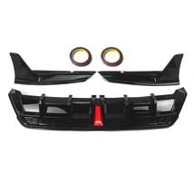 Black Rear Bumper Diffuser W/Light For Toyota Camry SE XSE 2018 2019-2024 YOFER - £279.93 GBP