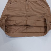 Eddie Bauer Women's Brown Cotton Denim Skirt Size 14 Waist 36" image 11