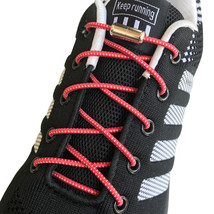2 pairs No Tie Elastic lock Shoe laces for running jogging triathlon kid... - £5.60 GBP