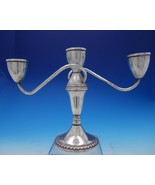 Duchin Creations Sterling Silver Candelabra Single 3-Light Gadroon Borde... - €332,96 EUR