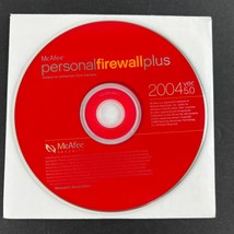 McAfee Personal Firewall Plus 2004 V5.0 CD-ROM - $9.89