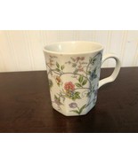 Andrea By Sadek Cup Mug Floral Pink Blue Yellow Corona Lot Of 5 - £19.51 GBP