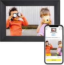 Aura Carver Wifi Digital Picture Frame | The Best Digital Frame For, Gravel - $193.99