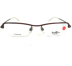 Bjorn Borg PARTY 4 NNTSATH112 Eyeglasses Frames Red Rectangular Half Rim 135 - £29.26 GBP