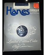 Wow! VINTAGE 1982 Hanes Oleg Cassini Pantyhose style 640 Size C-D Annapo... - $13.10