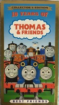10 YEARS OF THOMAS &amp; FRIENDS-BEST FRIENDS VHS COLLECTOR&#39;S EDITION TE... - $16.63 CAD