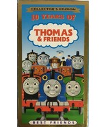 10 YEARS OF THOMAS &amp; FRIENDS-BEST FRIENDS VHS COLLECTOR&#39;S EDITION TESTED... - $11.76