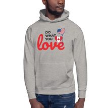 Do What You Love Unisex Hoodie Carbon Grey - £33.23 GBP+